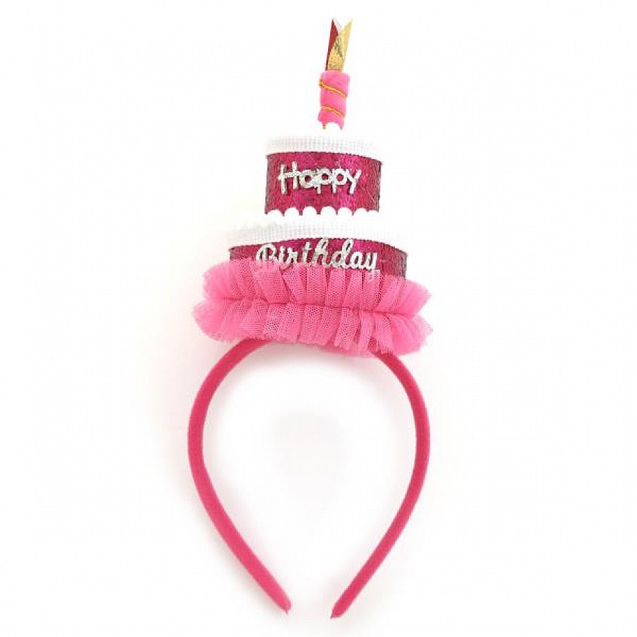 Birthday Cake Tulle Headband Birthday Cake Tulle Headband