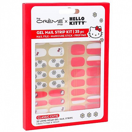 HELLO KITTY GEL NAIL STRIPS KIT