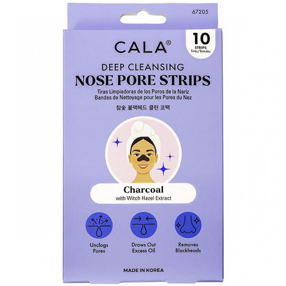 Charcoal Deep Cleansing Nose Pore Strips Charcoal Deep Cleansing Nose Pore Strips