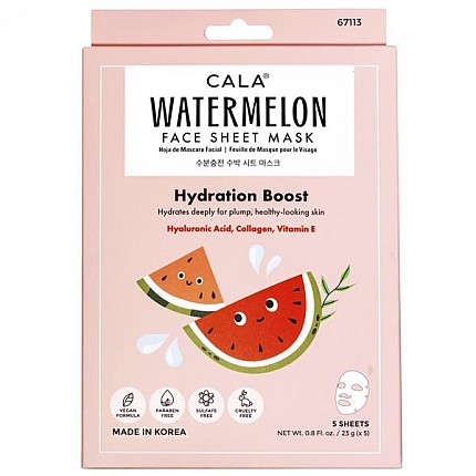 Watermelon Scented Face Sheet Mask