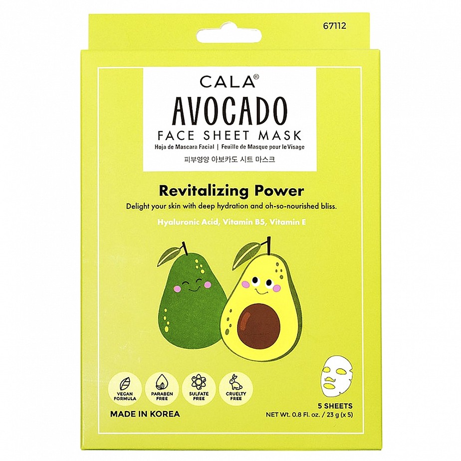 Avocado Infused Face Sheet Mask 